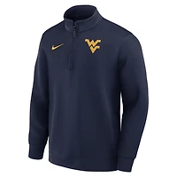 Nike West Virginia Mountaineers 2025 Coaches Premium Dri-FIT Half-Zip Pullover