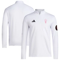 adidas Arizona State Sun Devils Wear Pink Quarter-Zip Pullover