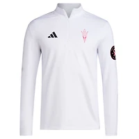 adidas Arizona State Sun Devils Wear Pink Quarter-Zip Pullover