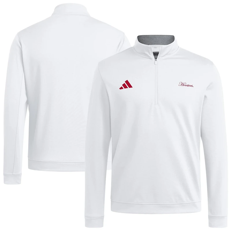 adidas Indiana Hoosiers Elevated Quarter-Zip Jacket