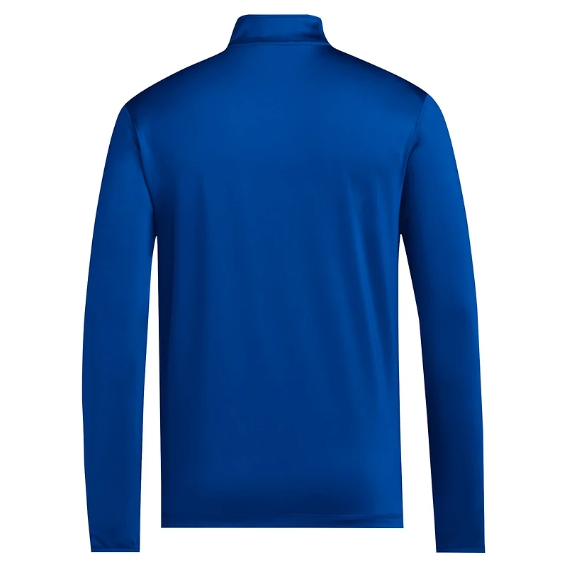 adidas Kansas Jayhawks Half-Zip Pullover Golf Jacket