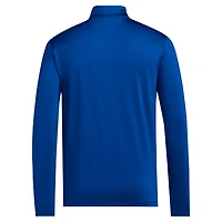 adidas Kansas Jayhawks Half-Zip Pullover Golf Jacket