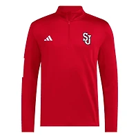 adidas St John's Storm Half-Zip Pullover Golf Jacket