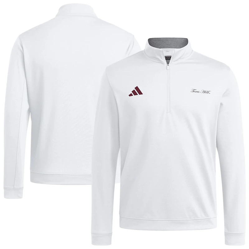adidas Texas AM Aggies Elevated Quarter-Zip Jacket