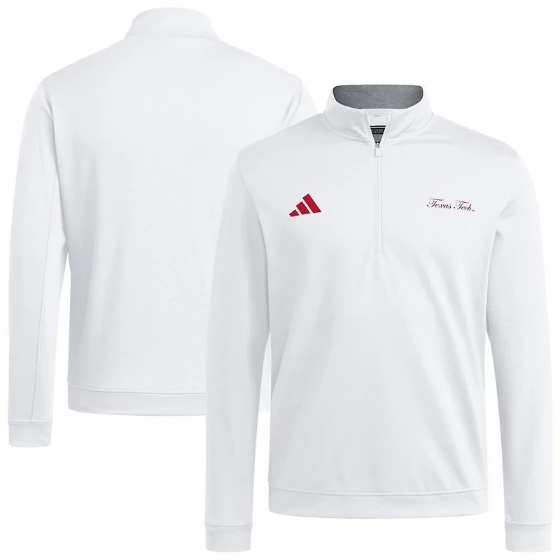 adidas Texas Tech Red Raiders Elevated Quarter-Zip Jacket