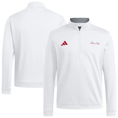 adidas Texas Tech Red Raiders Elevated Quarter-Zip Jacket