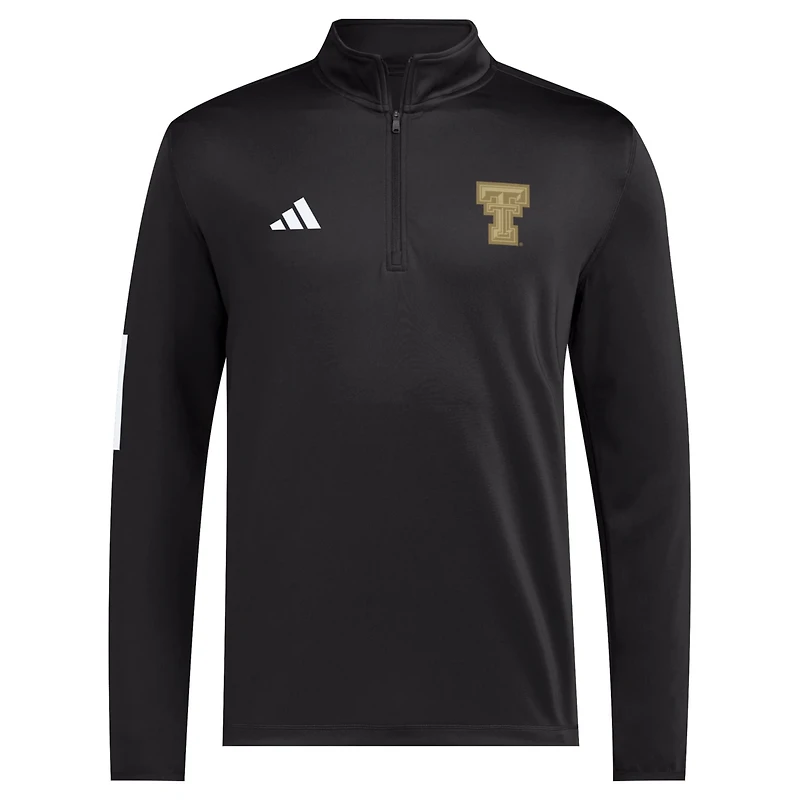 adidas Texas Tech Red Raiders Half-Zip Golf Jacket