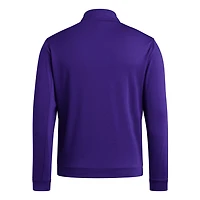 adidas Washington Huskies Elevated Tri-Blend Quarter-Zip Pullover
