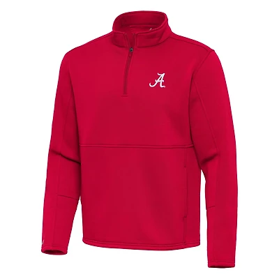 Antigua Alabama Crimson Tide Twist Quarter-Zip Pullover Jacket