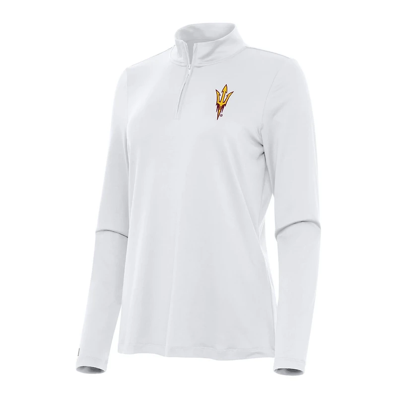 Antigua Arizona State Sun Devils Reprocess Quarter-Zip Top