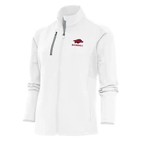 Antigua Arkansas Razorbacks Baseball Generation Full-Zip Jacket