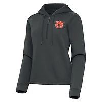 Antigua Auburn Tigers Contemporary Quarter-Zip Hoodie