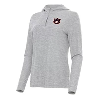 Antigua Auburn Tigers Daybreak Quarter-Zip Hoodie