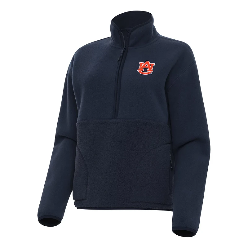 Antigua Auburn Tigers Figure Half-Zip Pullover Sweatshirt