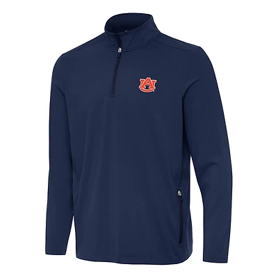 Antigua Auburn Tigers Perilous Quarter-Zip Sweatshirt