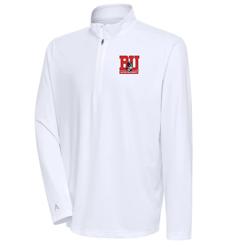 Antigua Boston University Tribute Quarter-Zip Top