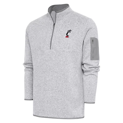 Antigua Cincinnati Bearcats Fortune Quarter-Zip Pullover Jacket