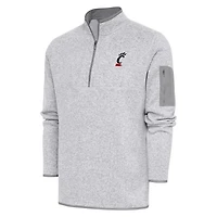 Antigua Cincinnati Bearcats Fortune Quarter-Zip Pullover Jacket