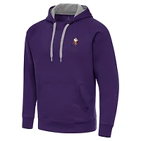 Antigua Clemson Tigers Golfer Victory Raglan Pullover Hoodie