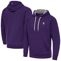 Antigua Clemson Tigers Golfer Victory Raglan Pullover Hoodie