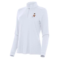 Antigua Clemson Tigers Intent Quarter-Zip Jacket