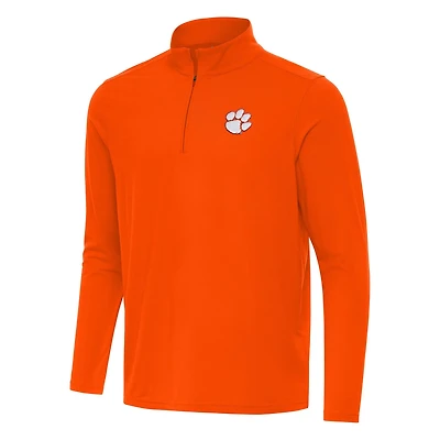 Antigua Clemson Tigers Intent Quarter-Zip Top