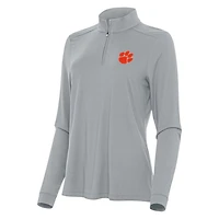 Antigua Clemson Tigers Intent Quarter-Zip Top