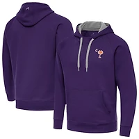 Antigua Clemson Tigers Palmetto Series Victory Pullover Hoodie