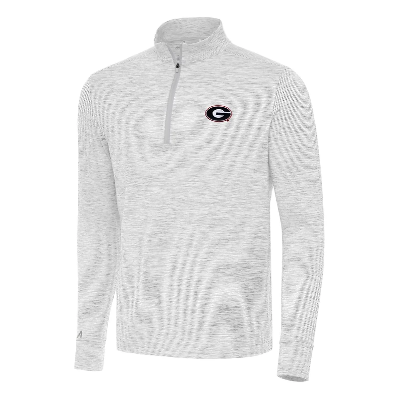 Antigua Georgia Bulldogs Cause Quarter-Zip Top