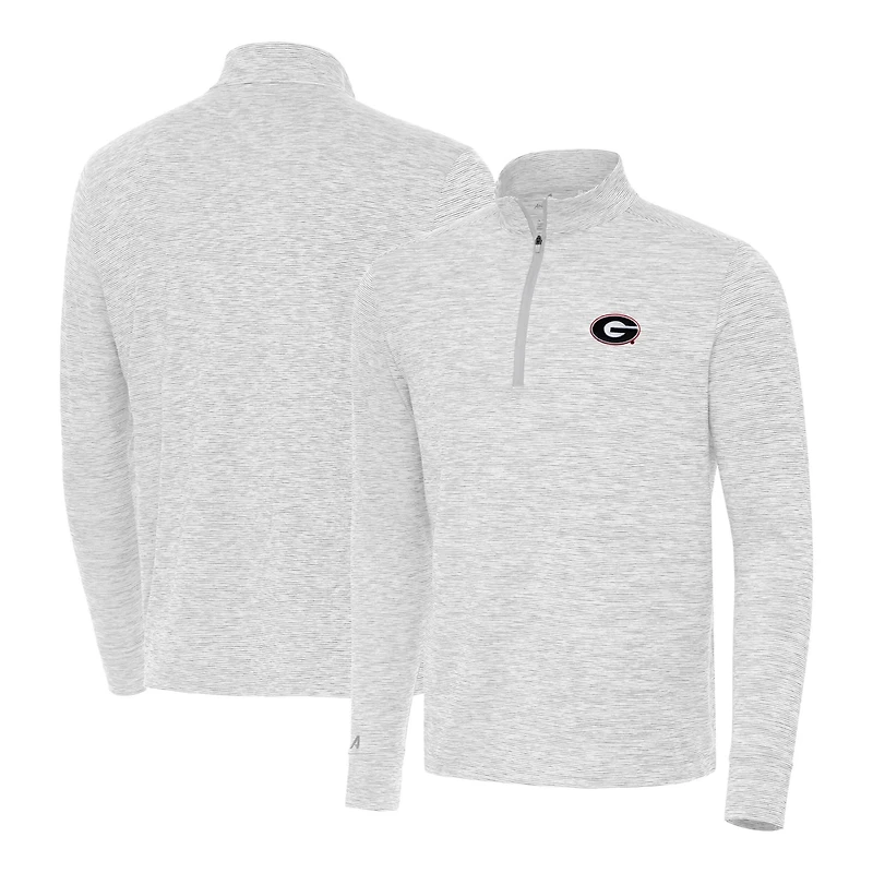 Antigua Georgia Bulldogs Cause Quarter-Zip Top