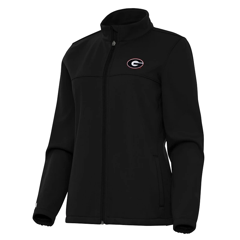 Antigua Georgia Bulldogs Links 2 Golf Full-Zip Jacket