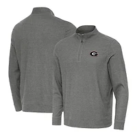 Antigua Georgia Bulldogs Subtle Quarter-Zip Top