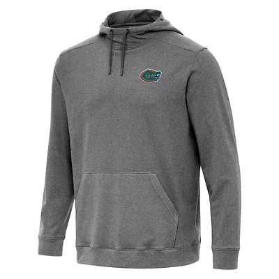 Antigua Heather Florida Gators Cloud Pullover Hoodie