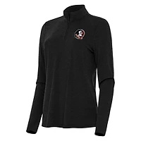 Antigua Heather Florida State Seminoles Bright Quarter-Zip Top