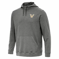 Antigua Heather Vanderbilt Commodores Cloud Pullover Hoodie