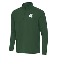 Antigua Hunter Michigan State Spartans Intent Quarter-Zip Top