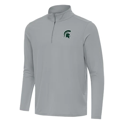 Antigua Hunter Michigan State Spartans Intent Quarter-Zip Top