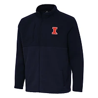 Antigua Illinois Fighting Illini Daily Fused Full-Zip Jacket