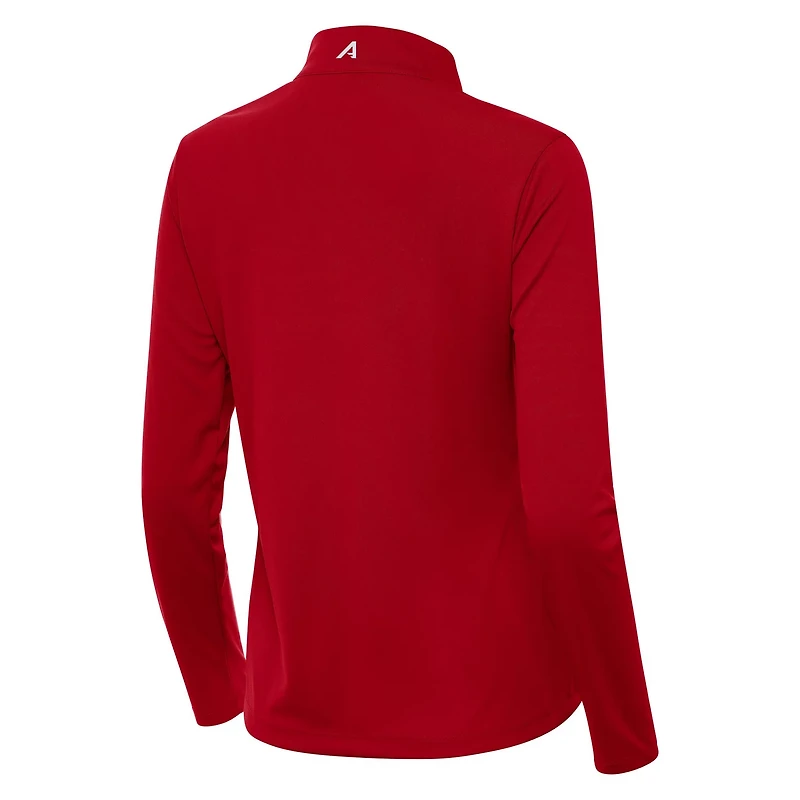 Antigua Indiana Hoosiers College Football Playoff 2026 Peach Bowl Champions Tribute Half-Zip Pullover