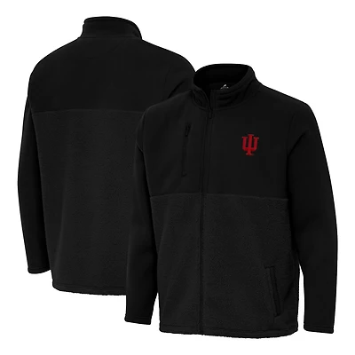 Antigua Indiana Hoosiers Daily Fused Full-Zip Jacket