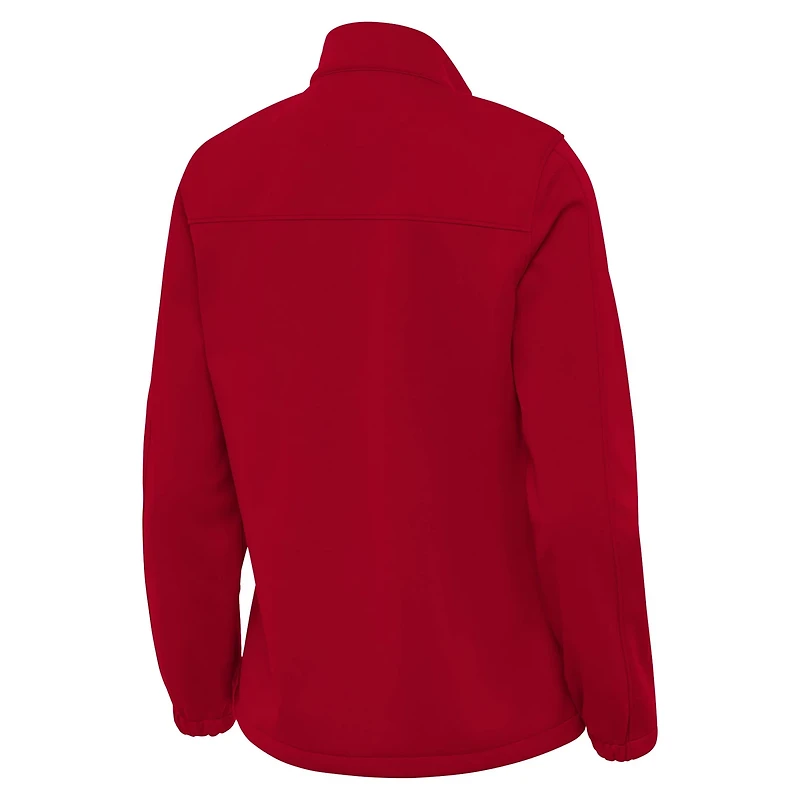 Antigua Indiana Hoosiers Links 2 Golf Full-Zip Jacket