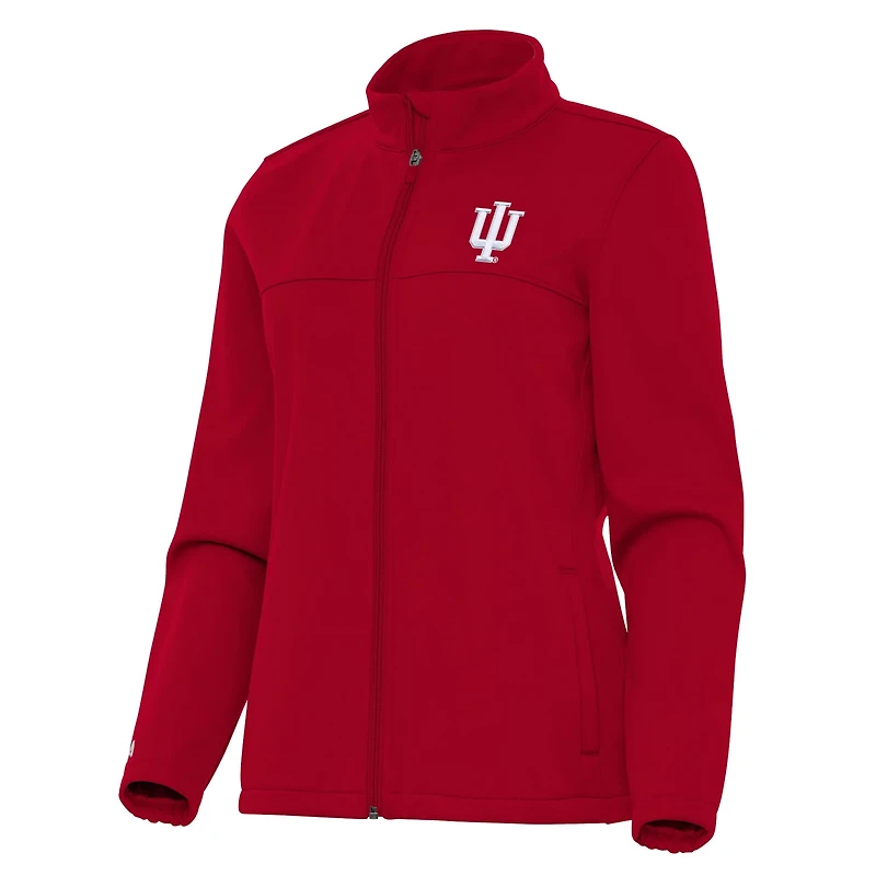 Antigua Indiana Hoosiers Links 2 Golf Full-Zip Jacket