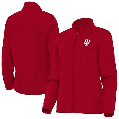 Antigua Indiana Hoosiers Links 2 Golf Full-Zip Jacket