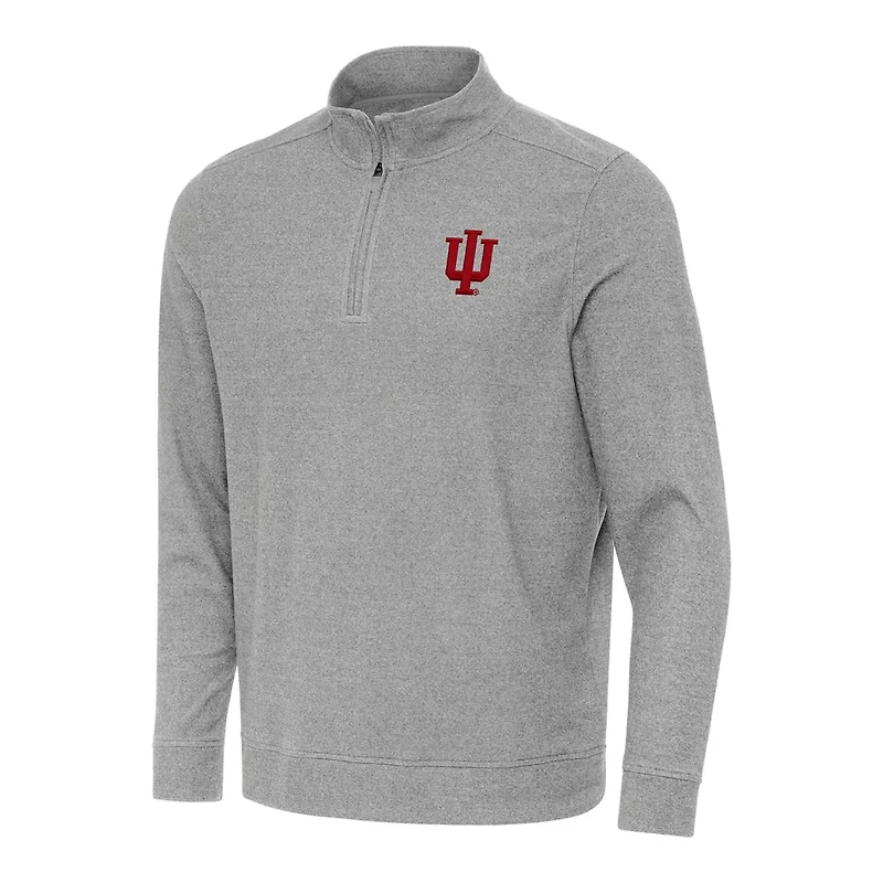 Antigua Indiana Hoosiers Subtle Quarter-Zip Top