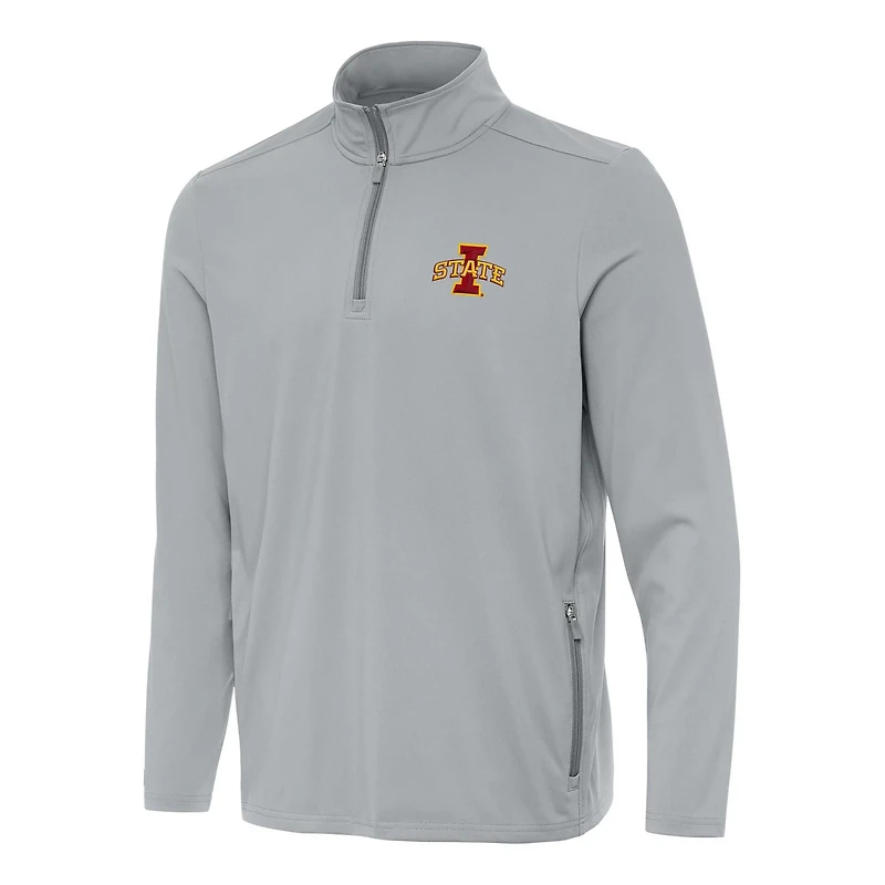 Antigua Iowa State Cyclones Perilous Quarter-Zip Sweatshirt