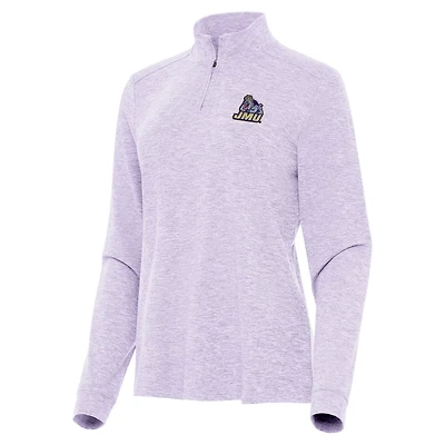 Antigua James Madison Dukes Mentor Long Sleeve Quarter-Zip Mock Polo