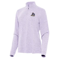 Antigua James Madison Dukes Mentor Long Sleeve Quarter-Zip Mock Polo