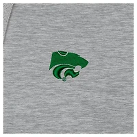 Antigua Kansas State Wildcats St Patrick's Day Fleece Raglan Victory Pullover Hoodie