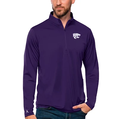 Antigua Kansas State Wildcats Tribute Quarter-Zip Top