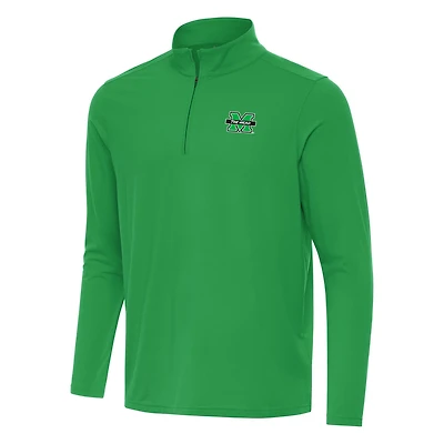 Antigua Kelly Marshall Thundering Herd Intent Quarter-Zip Top